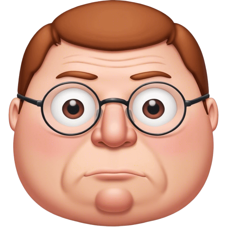 peter griffin, identical to in family guy emoji