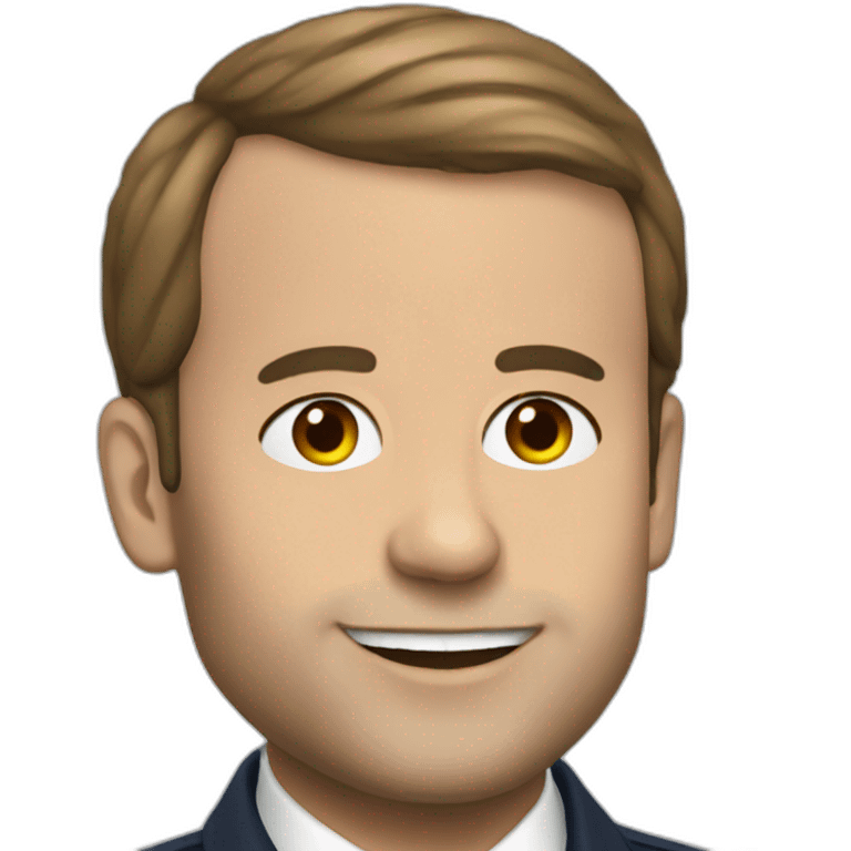 Macron lgbt emoji