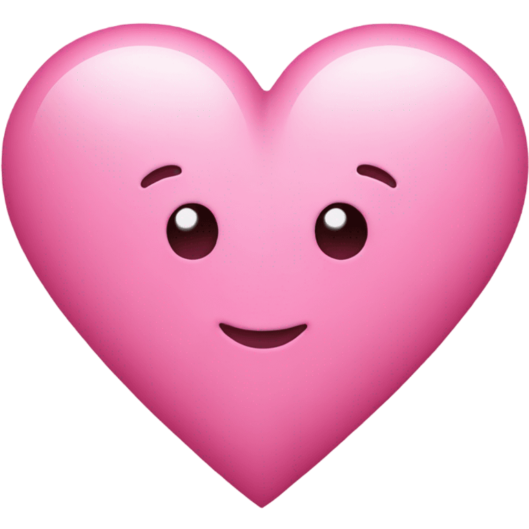 Pink heart emoji