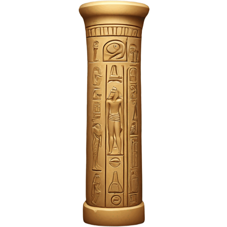 Ancient Egyptian djed pillar  emoji