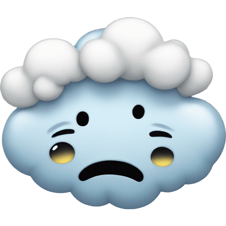 sad cloud  emoji