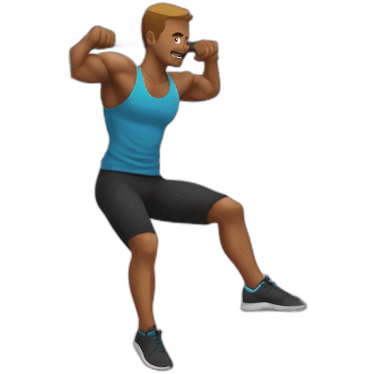 Street workout emoji