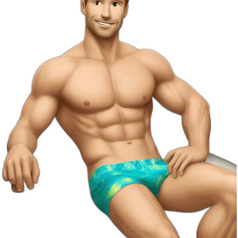 sexy-pose-fit-caucasian-man-bikini emoji