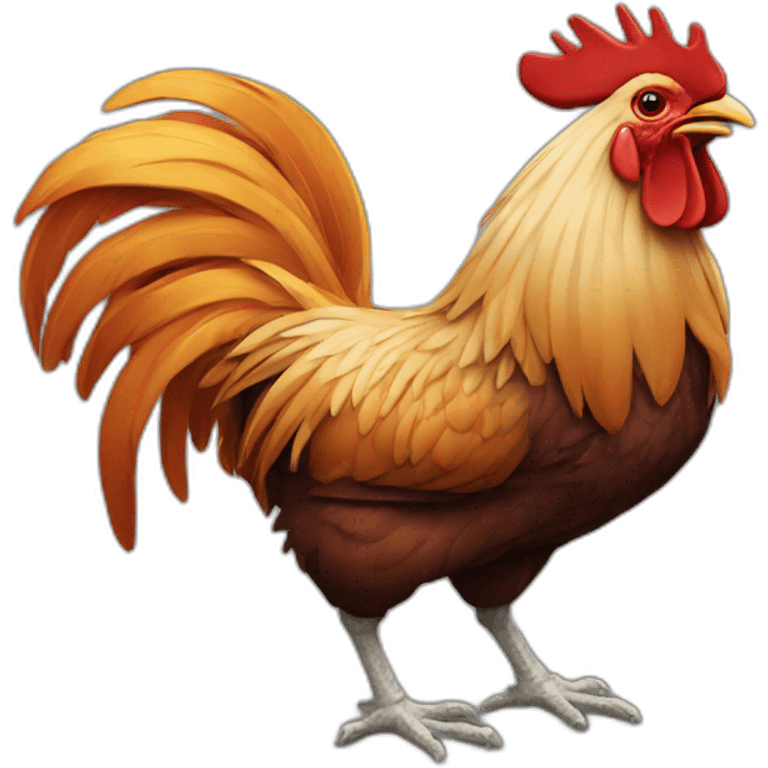 rooster football emoji