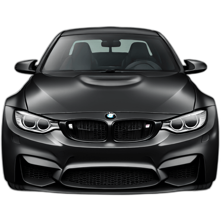 Bmw M3 black emoji