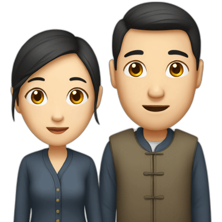 chinese couple emoji