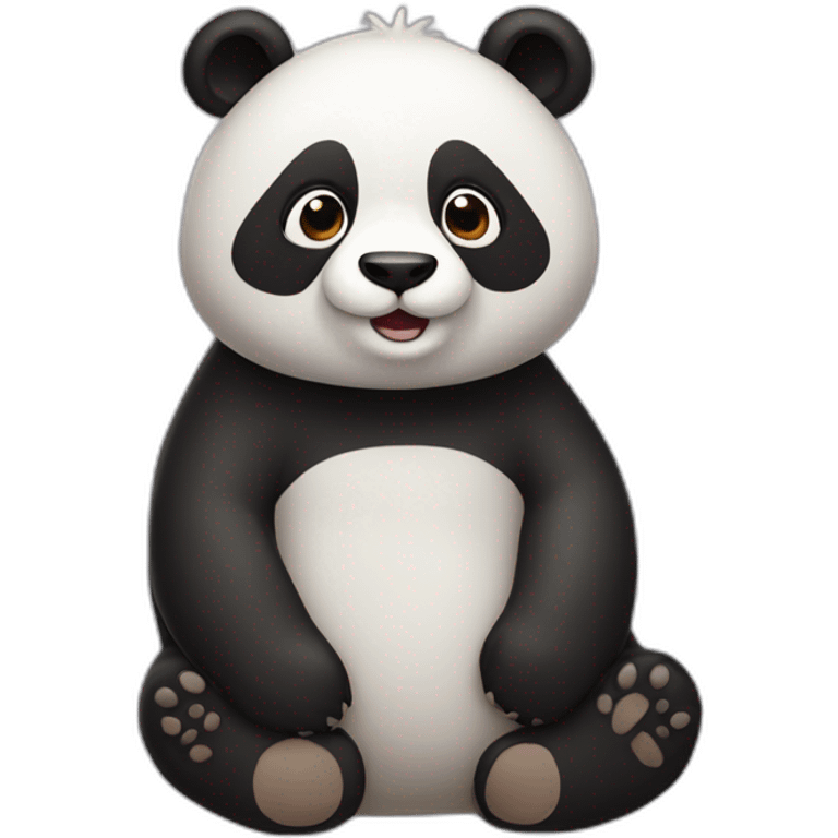 Panda roux emoji