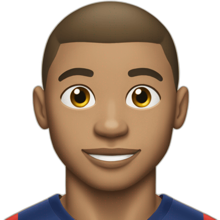 kylian mbappe, psg, buff, world cup, soccer emoji