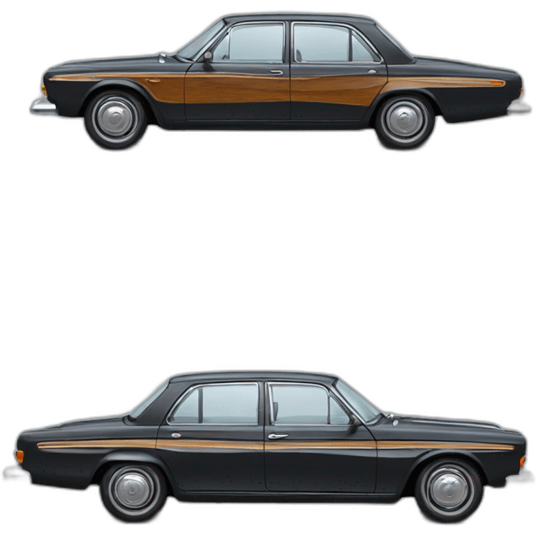 Volga Gaz 24 Russian sedan emoji