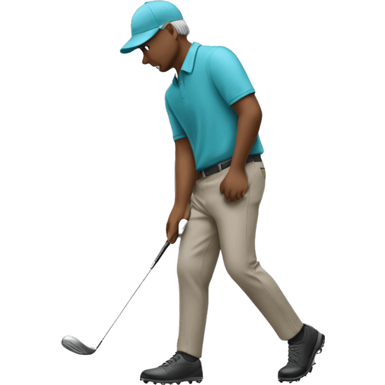 Man golfing  emoji