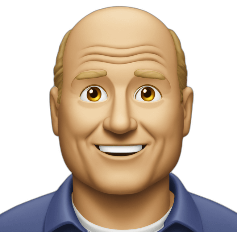 Steve Ballmer in 2000 emoji