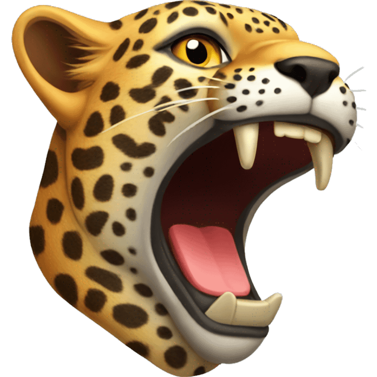 volcano leopard emoji