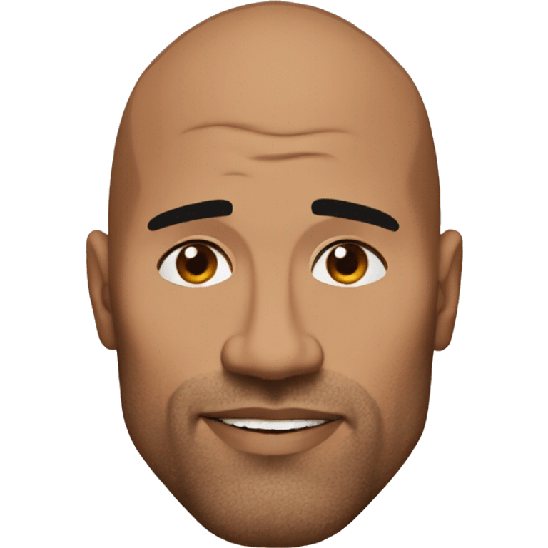 the rock a$yebrow emoji