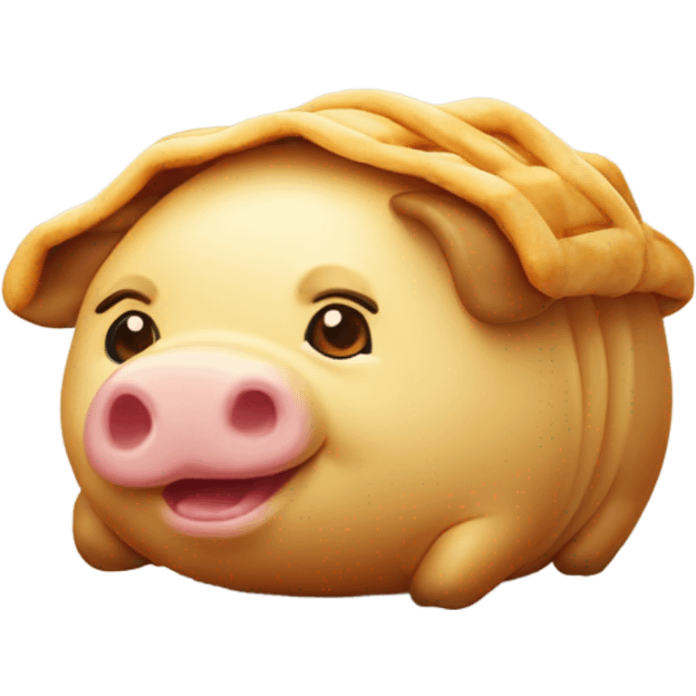 Pigs in a blanket emoji