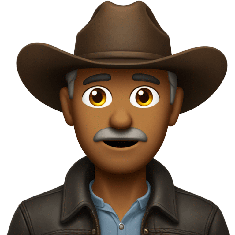 Sad Cowboy emoji