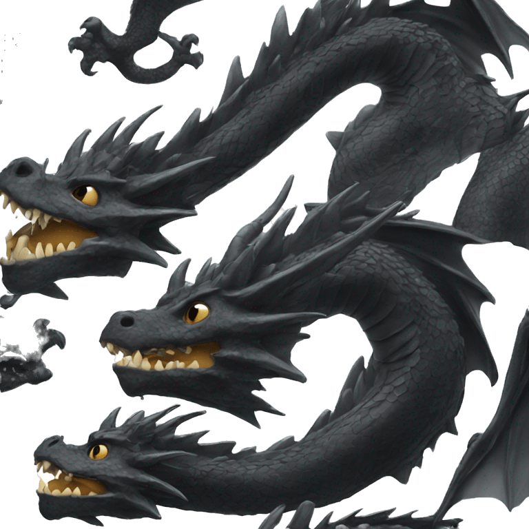 black dragon emoji