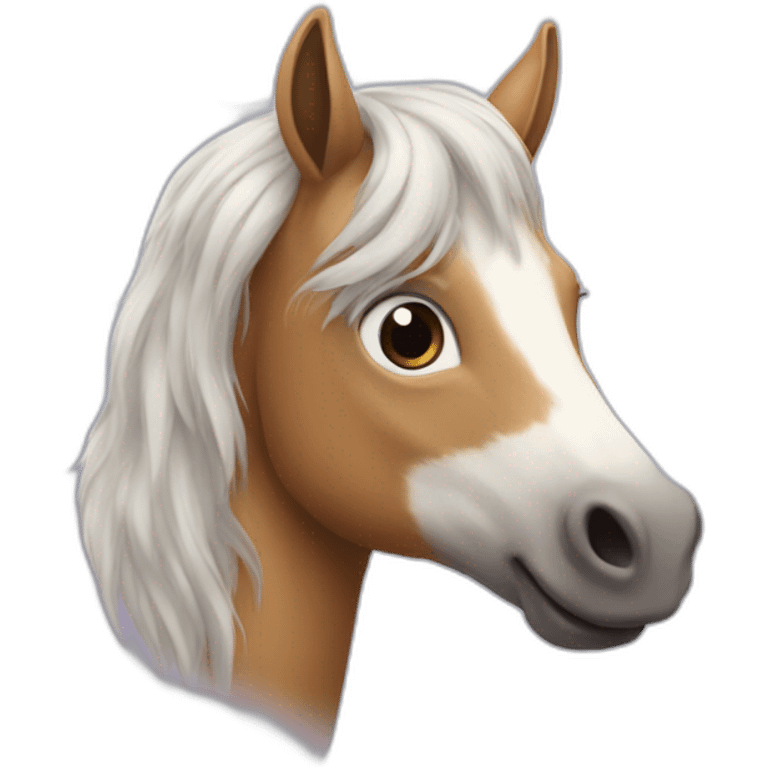 Licorne qui fait caca des papillons emoji