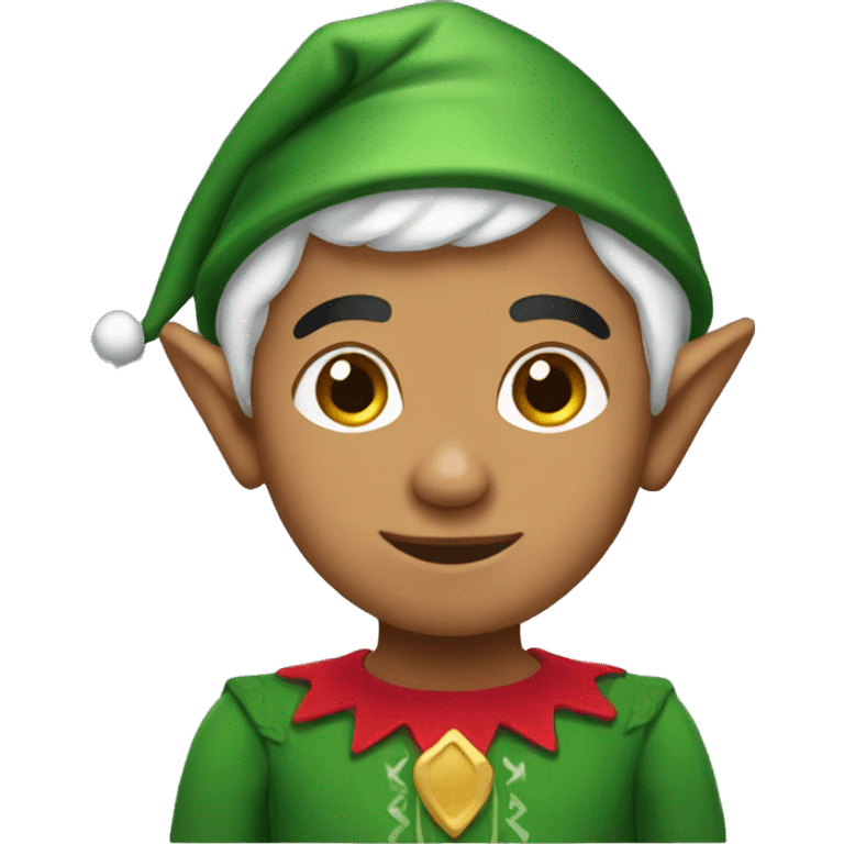 Hispanic elf emoji