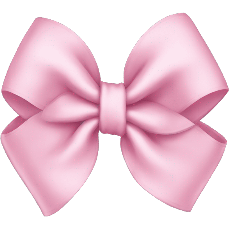 Light pink bows emoji