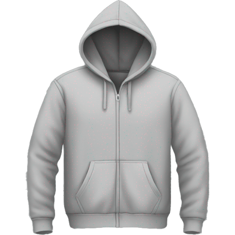 hoodie grey emoji