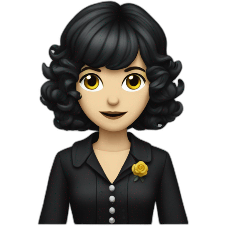 Goth Karen Carpenter emoji