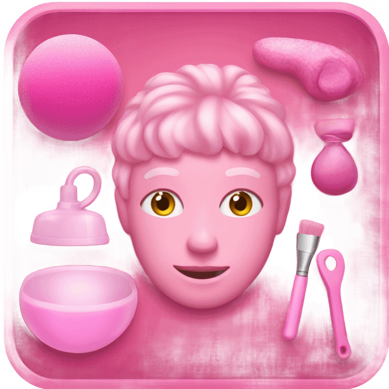 Pink emoji