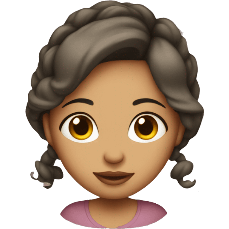 A beautiful pregnant woman  emoji