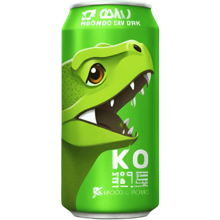 Kiwi Komodo Energy Drink can emoji