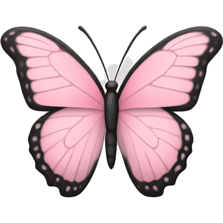 Light pink butterfly  emoji