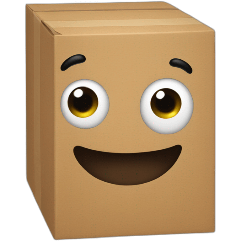 Boxy boo emoji