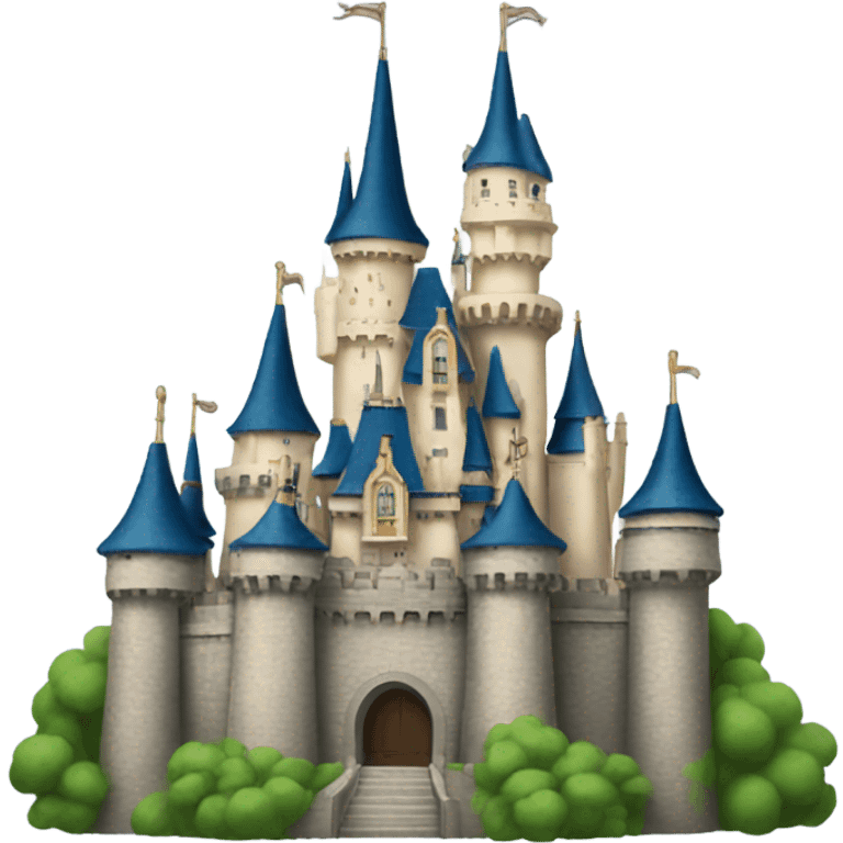 Disney castle emoji