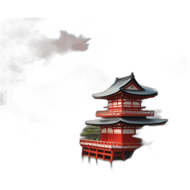 Japon paysage emoji