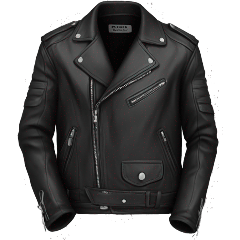 Kmrii leather jacket emoji