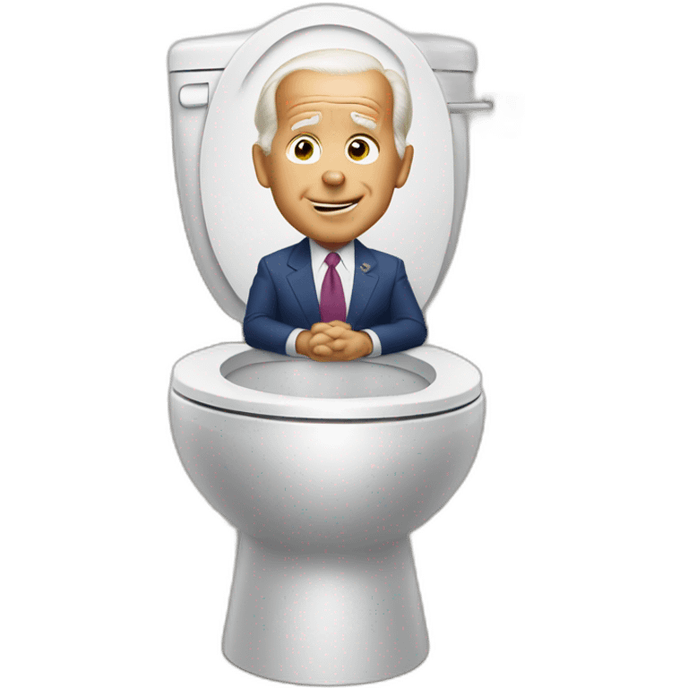 Joe Biden potty training emoji