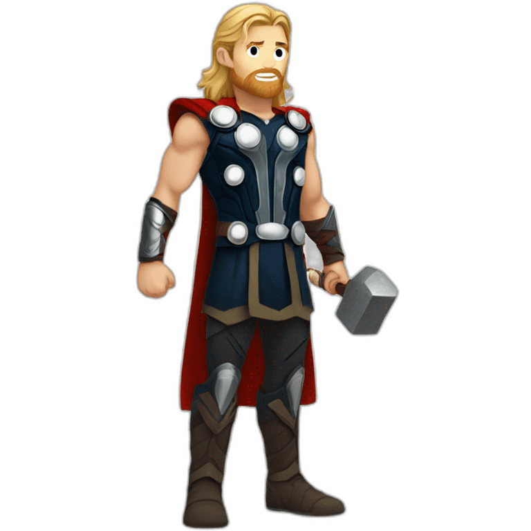 fullbody thor emoji