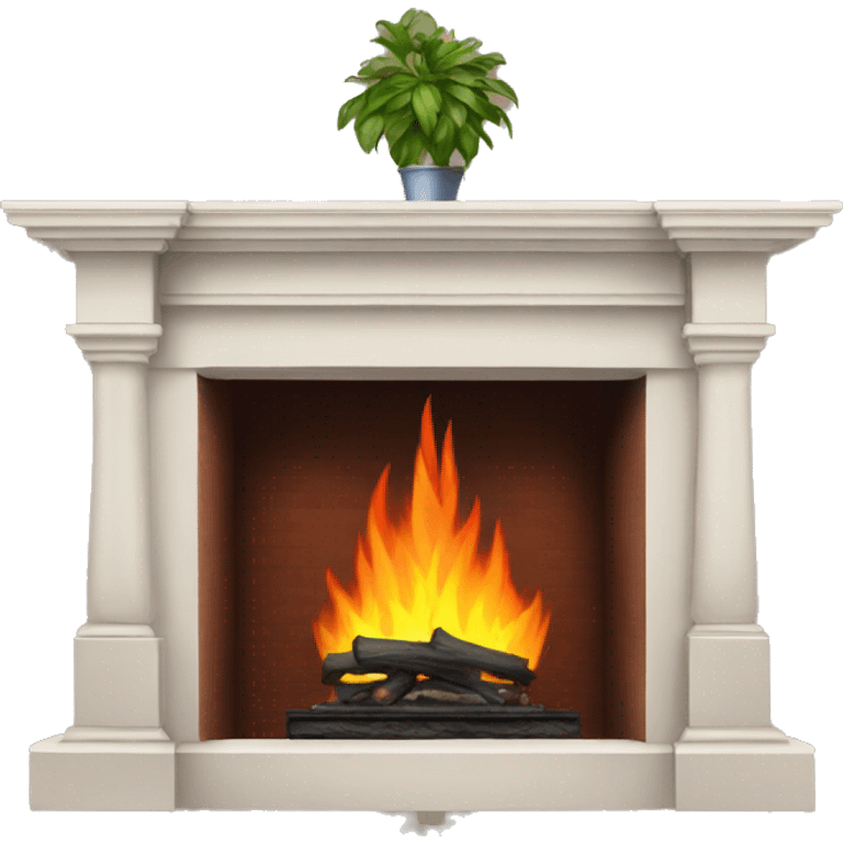 fireplace mantle  emoji