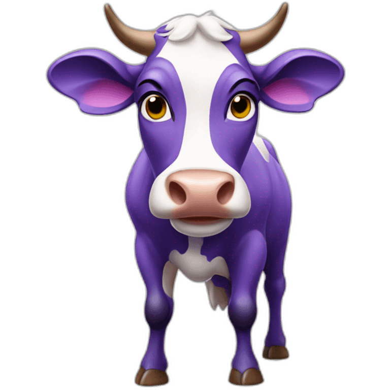 Milka cow emoji