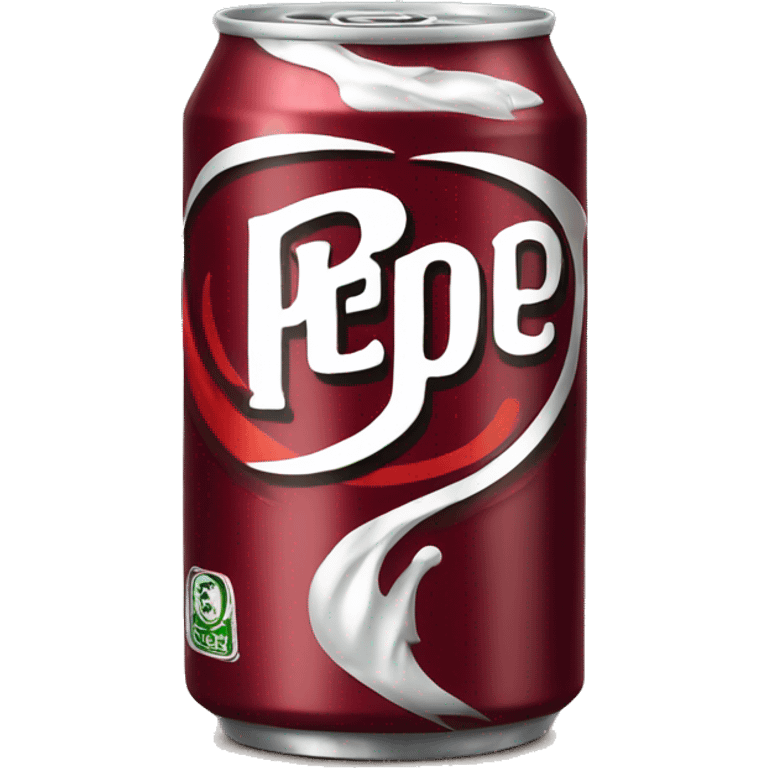 Single Dr Pepper Soda Can emoji