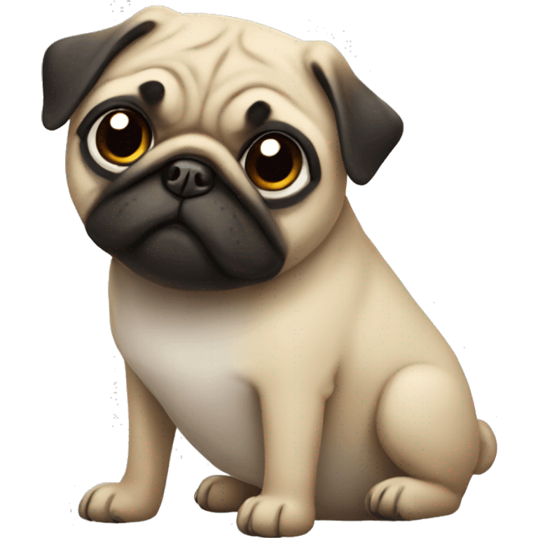 Pug emoji