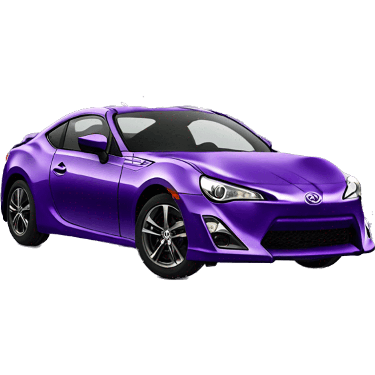 purple toyota gt86 emoji