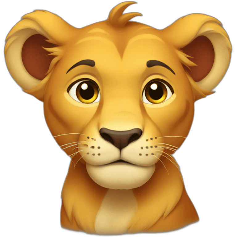 Simba emoji