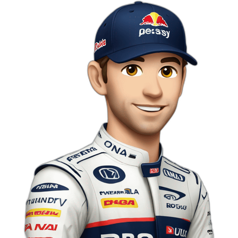 Pierre gasly f1 driver emoji