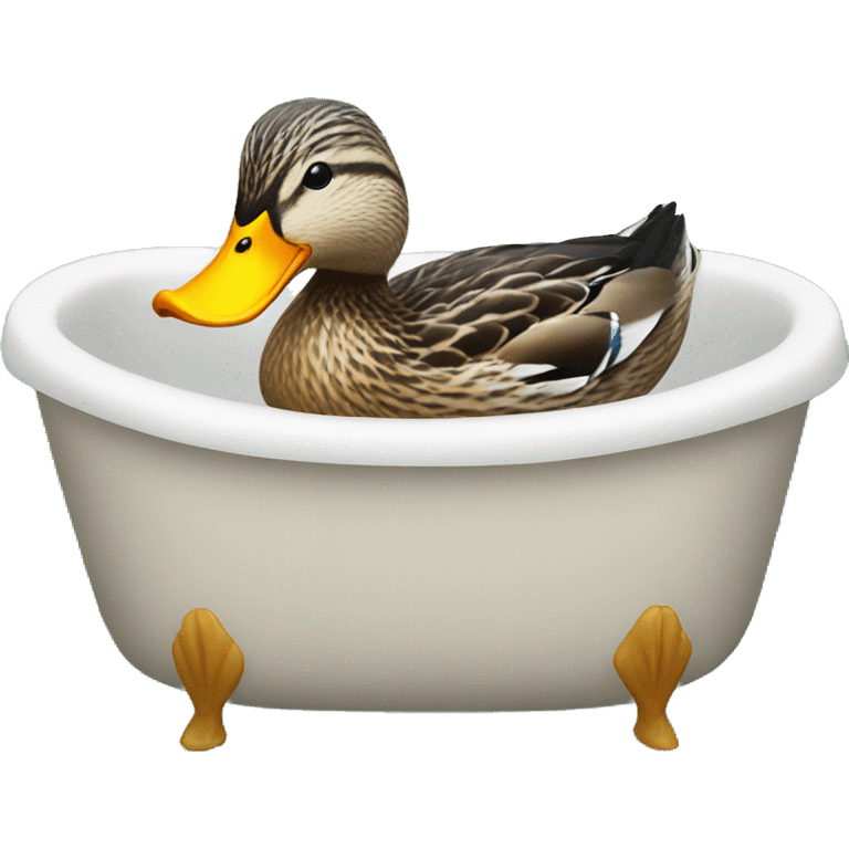 duck for bathtube emoji