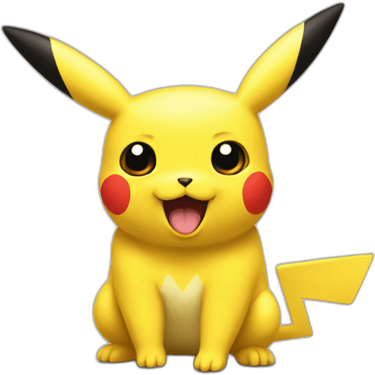 electric Pikachu emoji