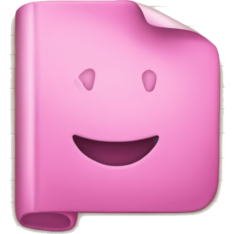 GoodNotes app in pink emoji