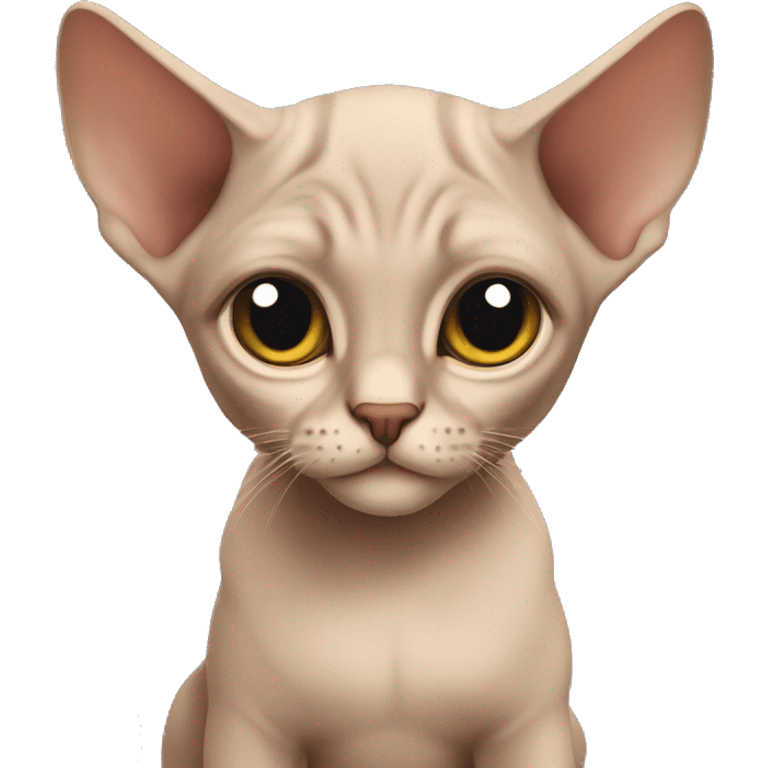 Sphinx kitten emoji