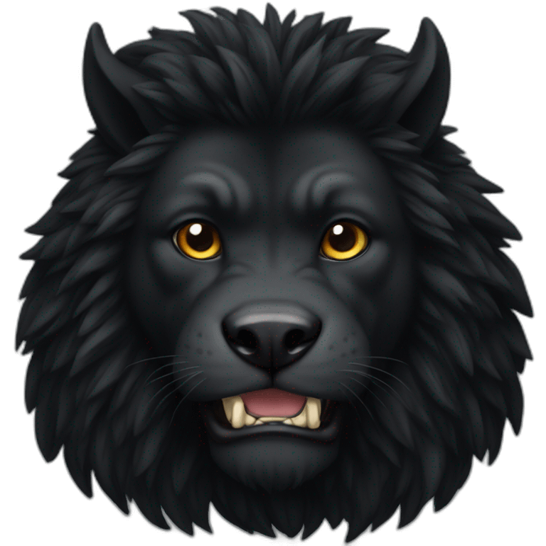 Black beast emoji