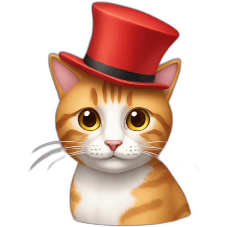 Cat in hat emoji