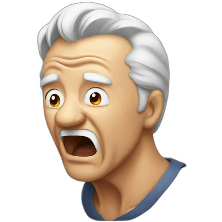 old man yelling at old man emoji