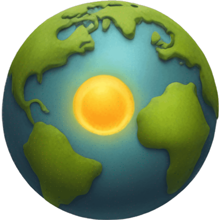 core of the earth emoji